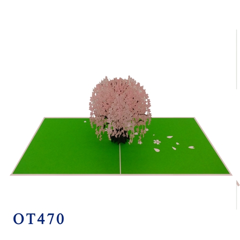 Cherry Blossom Pop Up Card