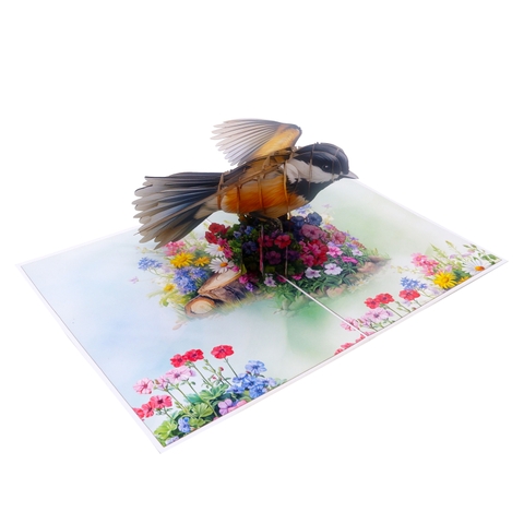 Chickadee Pop-up Card