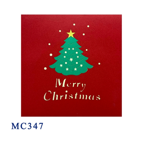 Christmas Tree Pop Up Card