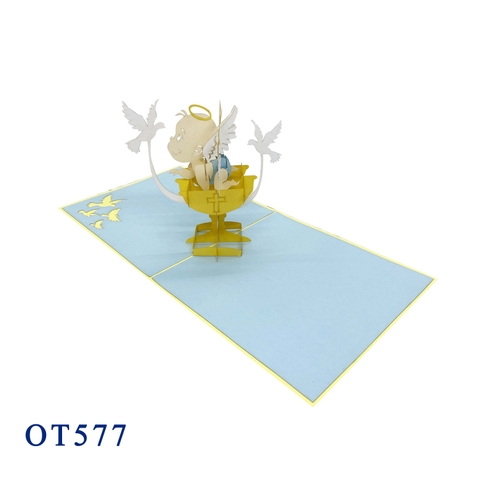 Baptism Pop Up Card