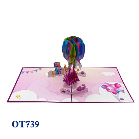 Baby Squirrel Pop Up Card