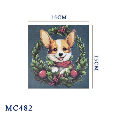 Christmas Corgi Pop-Up Card