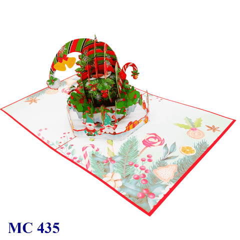 Christmas Gnome Pop Up Card