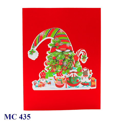 Christmas Gnome Pop Up Card