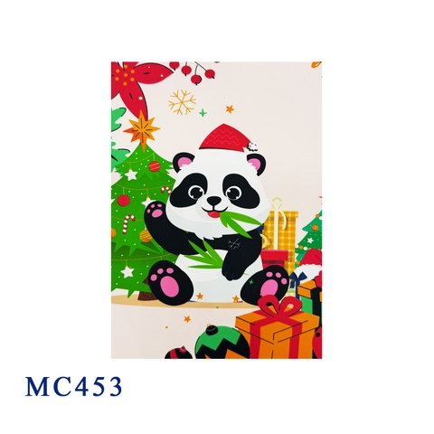 Christmas Panda Pop Up Card