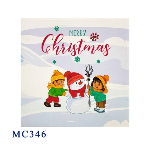 Christmas Snowman Pop Up Card