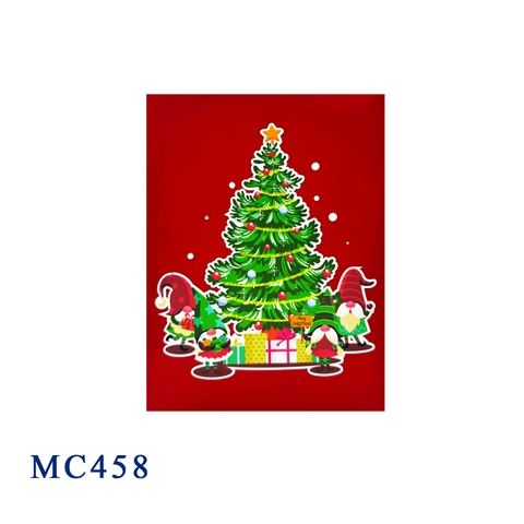 Christmas Tree Gnomes Pop Up Card