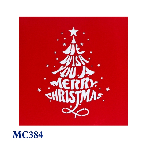 Christmas Tree Pop Up Card