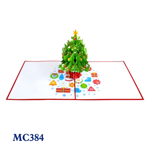 Christmas Tree Pop Up Card