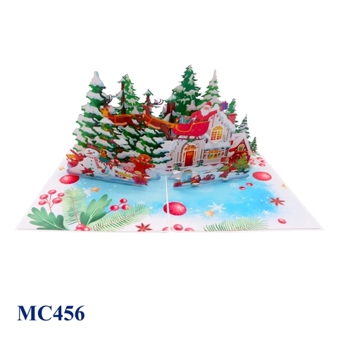 Christmas Vibe Pop Up Card