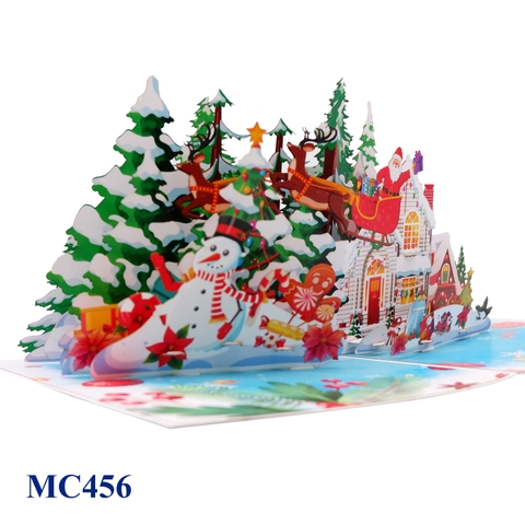 Christmas Vibe Pop Up Card