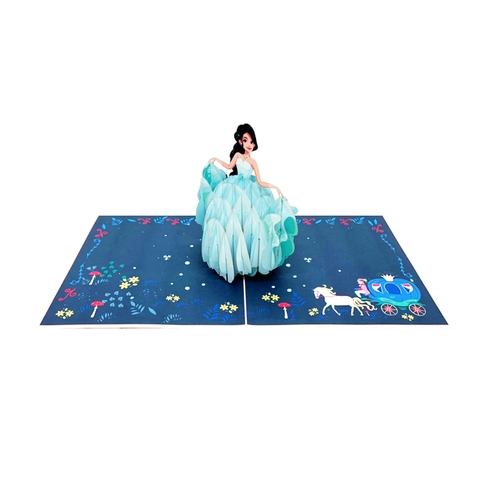 Cinderella Pop Up Card