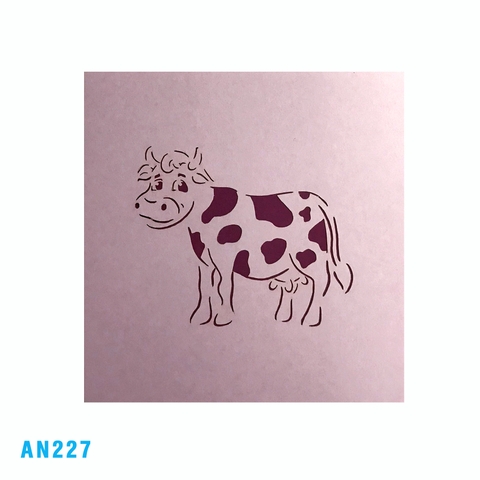 Cow Pop Up Card