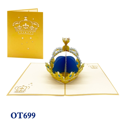 Crown Pop Up Card