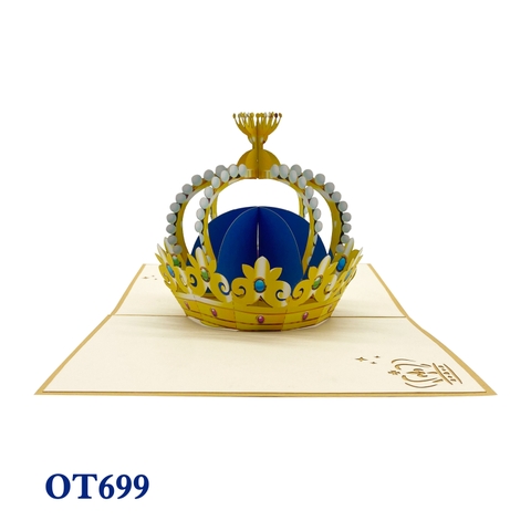 Crown Pop Up Card