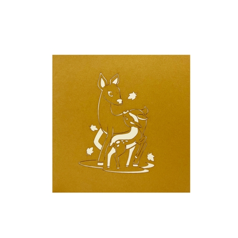 Deers Pop Up Card