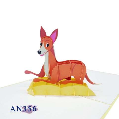 Dog Pop Up Card
