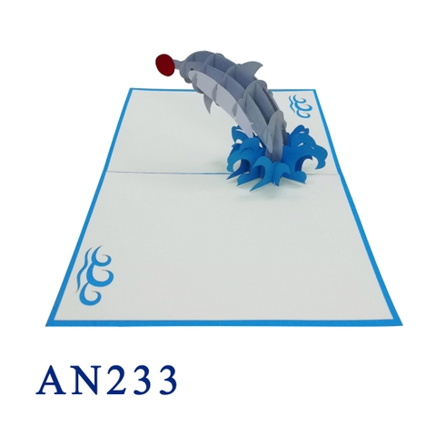 Dolphin Pop Up Card