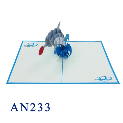 Dolphin Pop Up Card