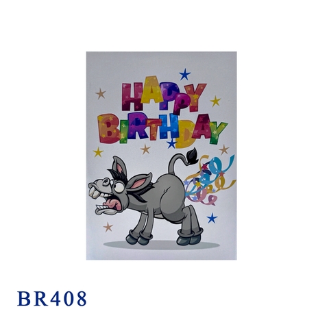 Donkey Birthday Pop-Up Card