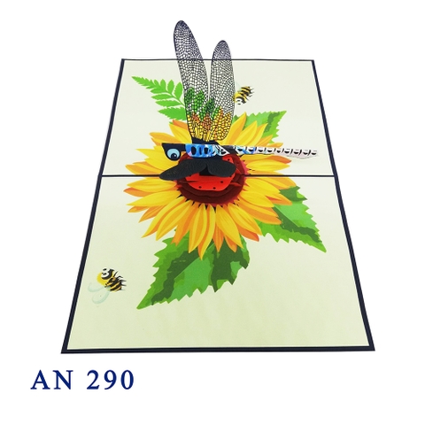 Dragonfly Pop Up Card