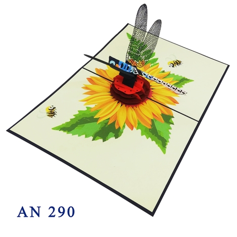 Dragonfly Pop Up Card
