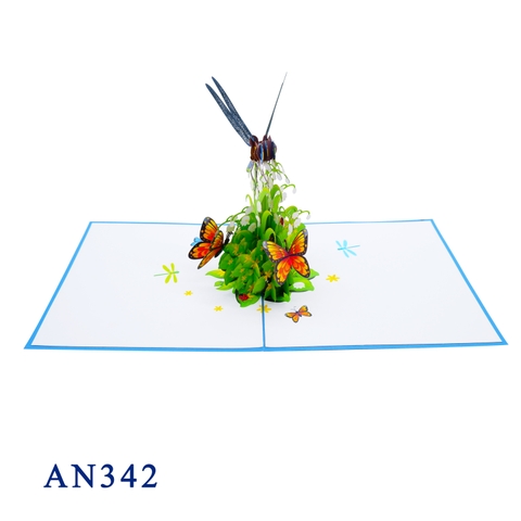 Dragonfly Pop Up Card