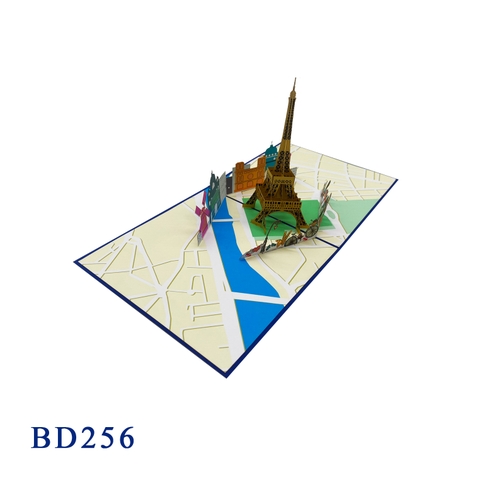 Eiffel Tower Pop Up Card