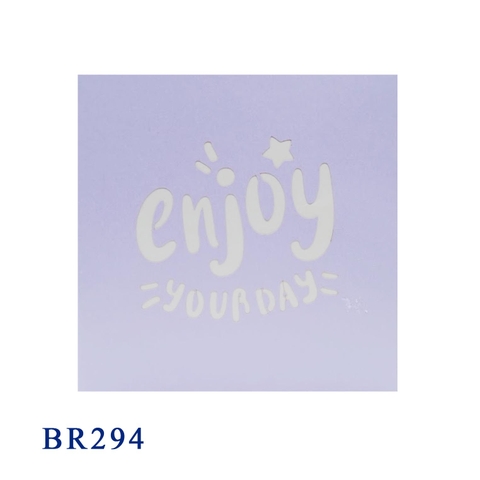 Enjoy Your Day Pop Up Card