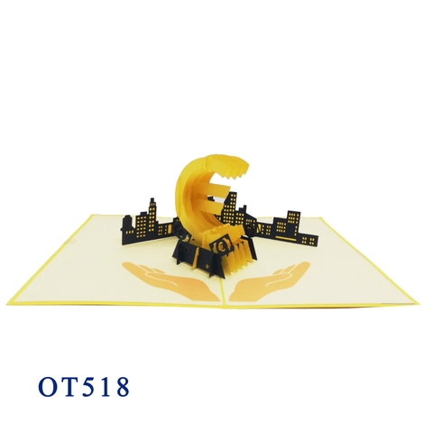 Euro Pop Up Card