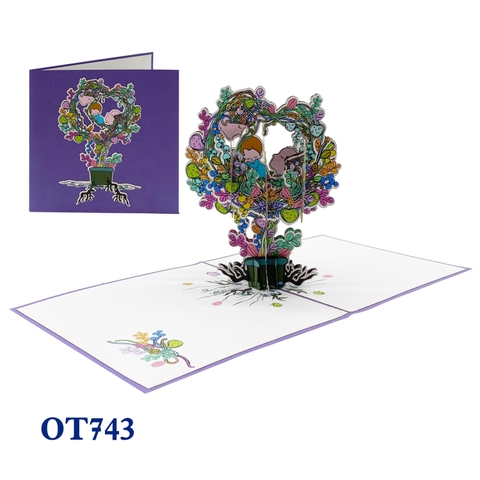 Happy Family Pop Up Card