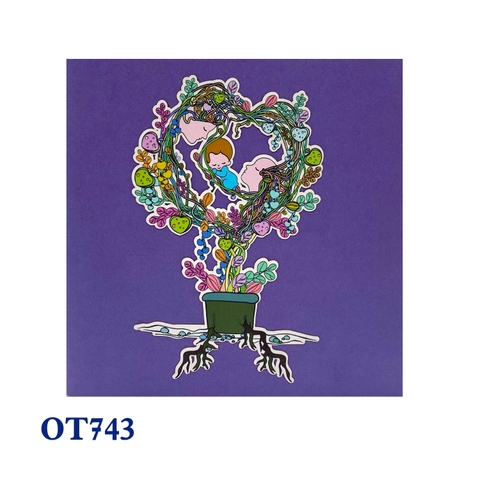 Happy Family Pop Up Card