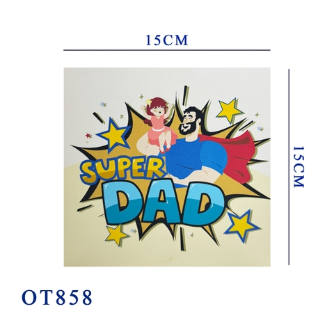 Super Dad Pop Up Card