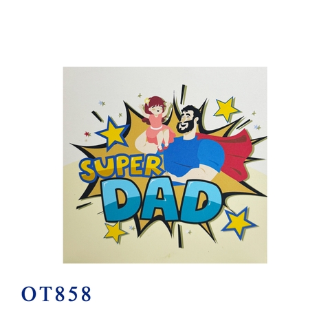 Super Dad Pop Up Card