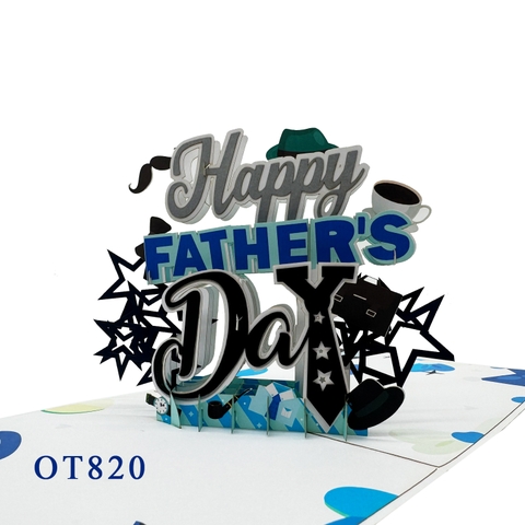 Happy Father's Day Pop Up Card