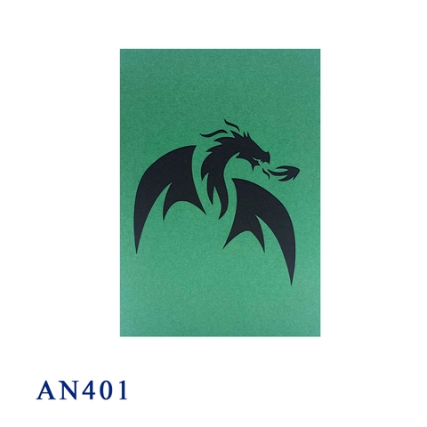 Fire Dragon Pop Up Card