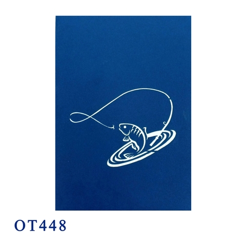 Fisherman Pop Up Card
