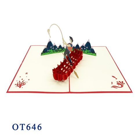 Fishing Pop Up Card