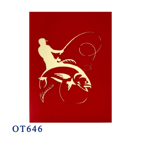 Fishing Pop Up Card
