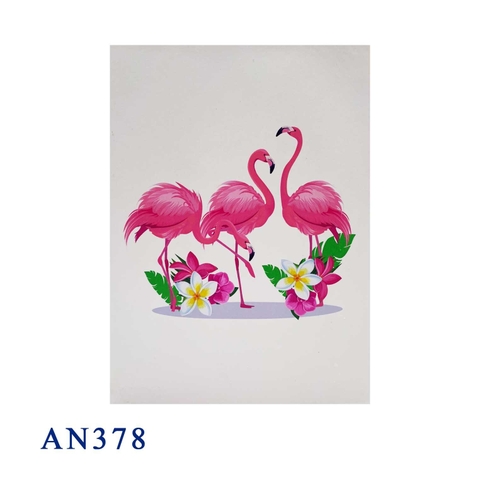 Flamingo Pop Up Card