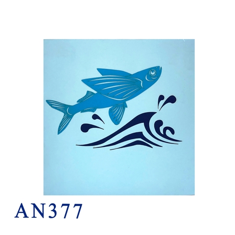 Flying Fish Pop Up Card