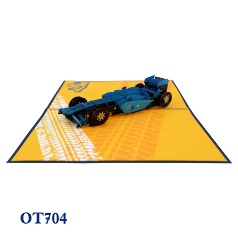 Formula 1 Pop Up Card