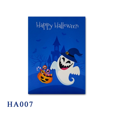 Ghost Halloween Pop Up Card