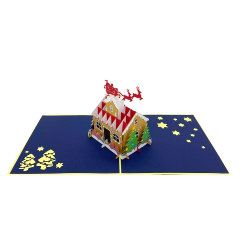 Ginger House Noel Pop Up Card