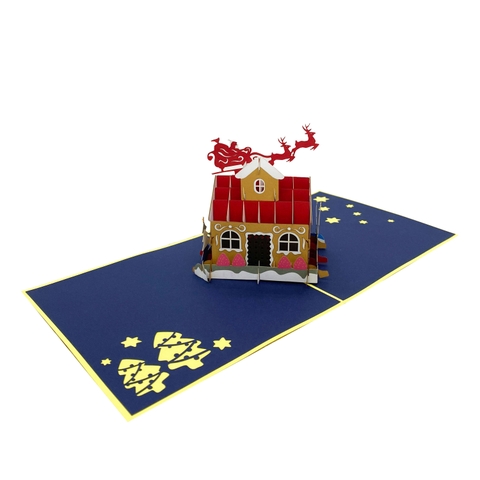 Ginger House Noel Pop Up Card