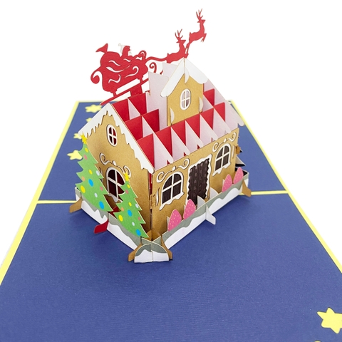 Ginger House Noel Pop Up Card