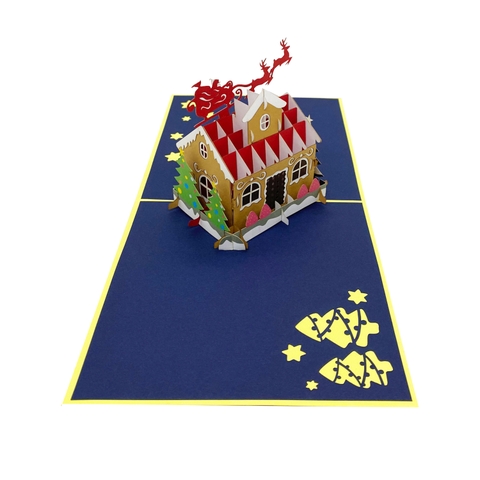 Ginger House Noel Pop Up Card