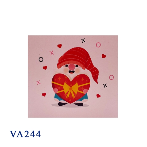 Gnome Heart Pop Up Card