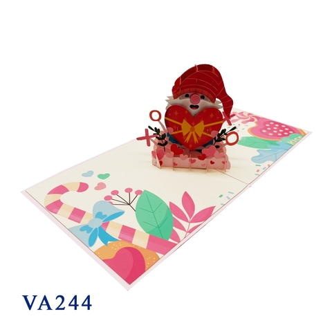Gnome Heart Pop Up Card
