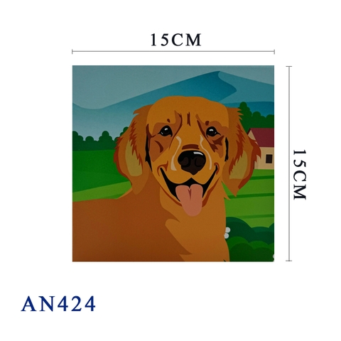 Golden Retriever Pop Up Card